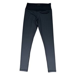 Vina Black Ombre Breathable Performance Leggings Size Small
